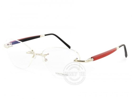 عینک طبی چوبی گلد وود مدل Rio رنگ 02-01 GoldWood - 1