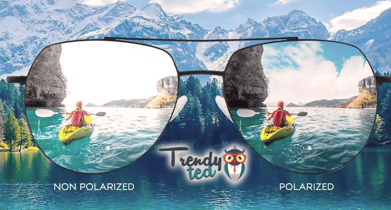 vision difference in polarized